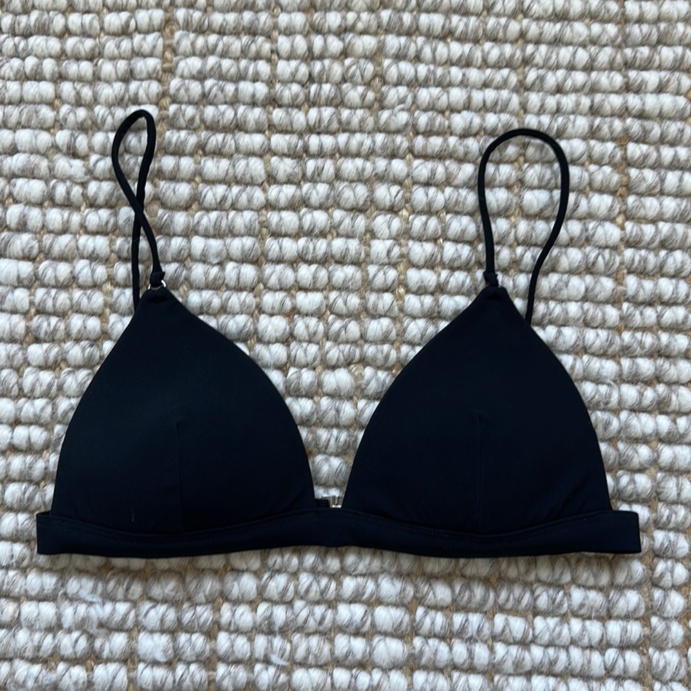 Black Zimmerman Bikini Top